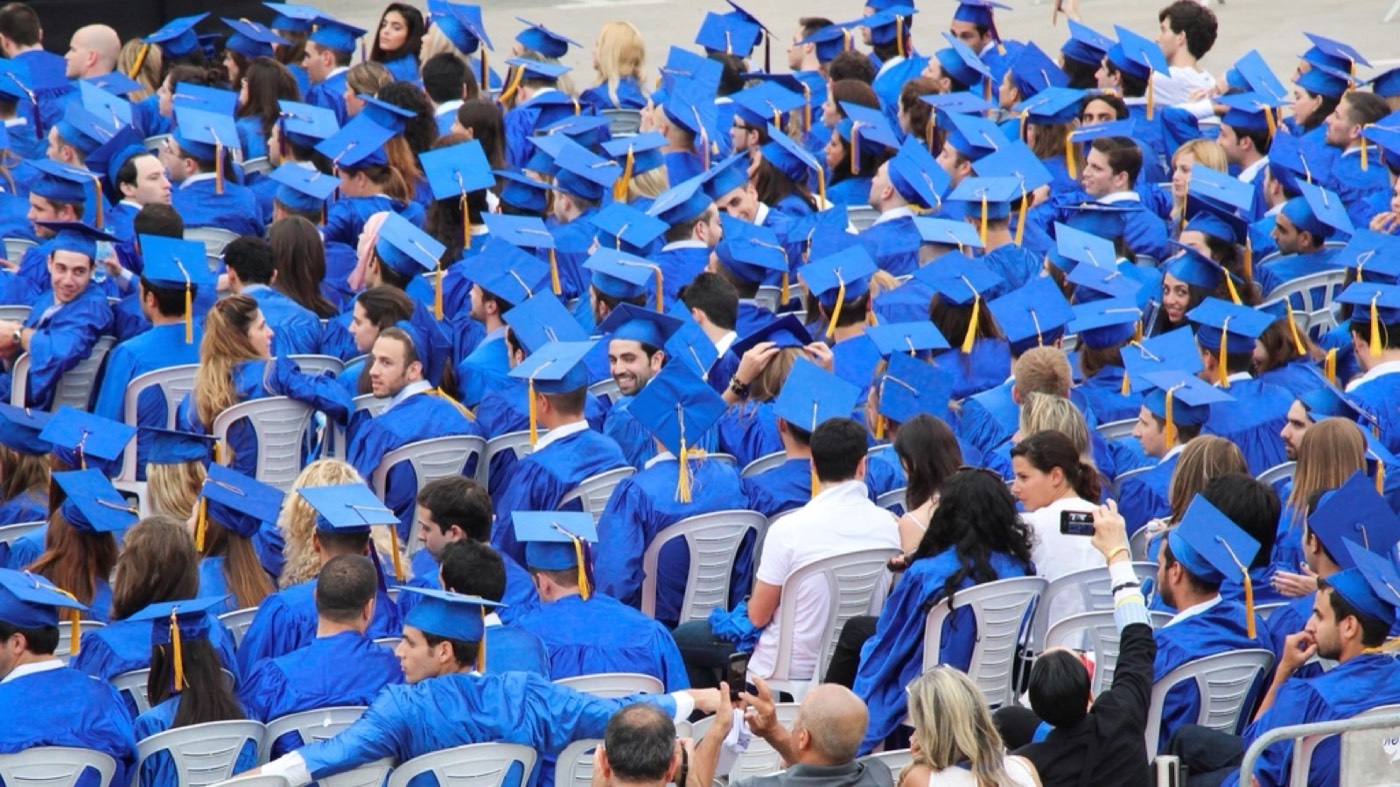 Students on the Kenii Community College campus